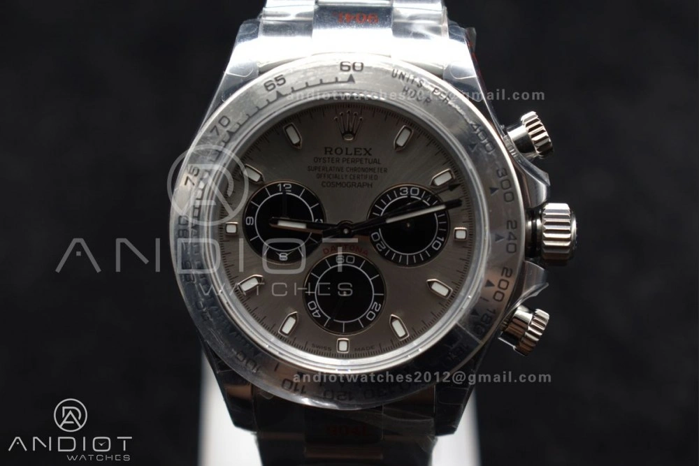 Daytona 116509 QF 1:1 Best Edition Grey Dial on SS Bracelet SA4130