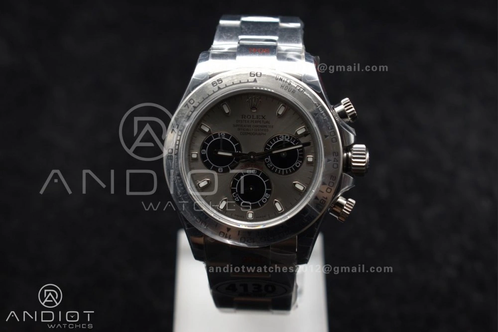 Daytona 116509 QF 1:1 Best Edition Grey Dial on SS Bracelet SA4130