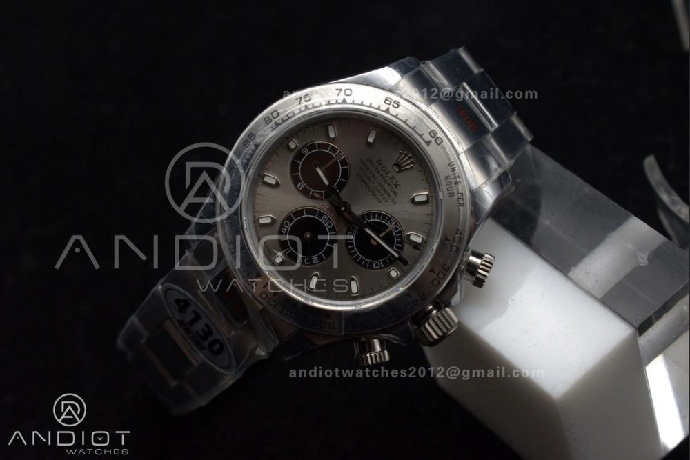 Daytona 116509 QF 1:1 Best Edition Grey Dial on SS Bracelet SA4130