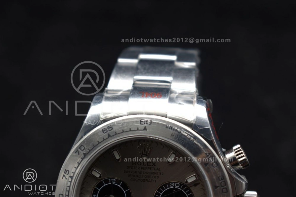 Daytona 116509 QF 1:1 Best Edition Grey Dial on SS Bracelet SA4130