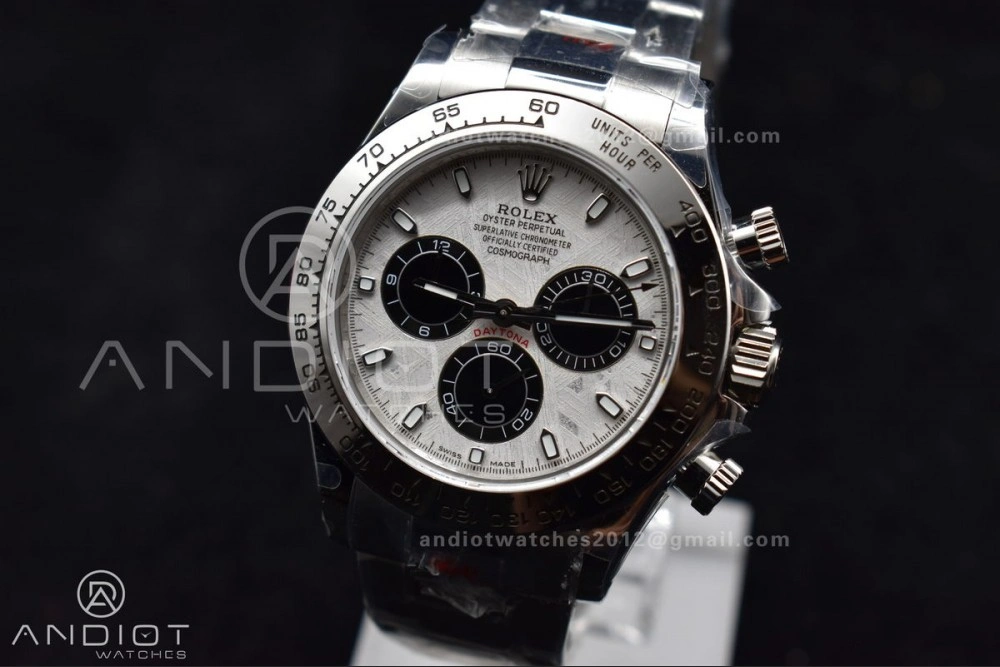 Daytona 116509 QF 1:1 Best Edition Meteorite Dial on SS Bracelet SA4130 V2