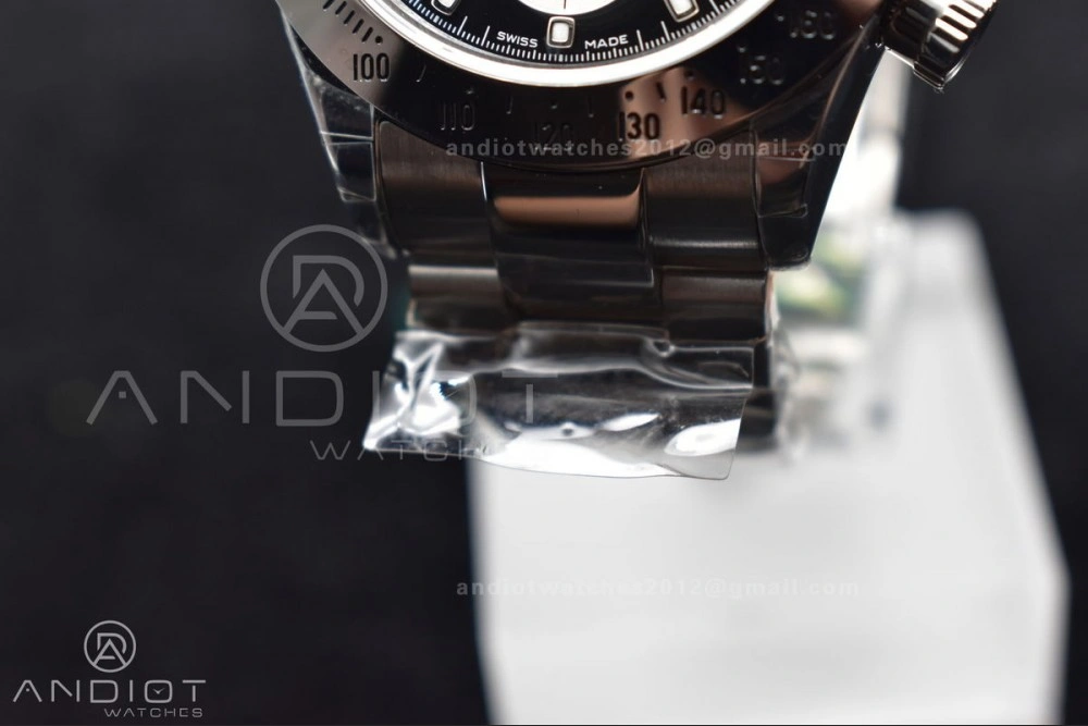 Daytona 116509 WF 1:1 Best Edition Black Diamonds Dial on SS Bracelet A7750