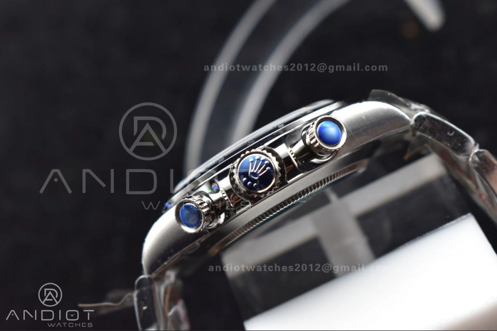 Daytona 116509 WF 1:1 Best Edition Black Diamonds Dial on SS Bracelet A7750