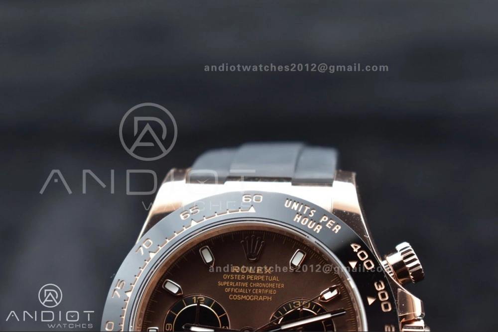 Daytona 116515 BTF 1:1 Best Edition Brown Dial on Oysterflex Rubber Strap SA4130