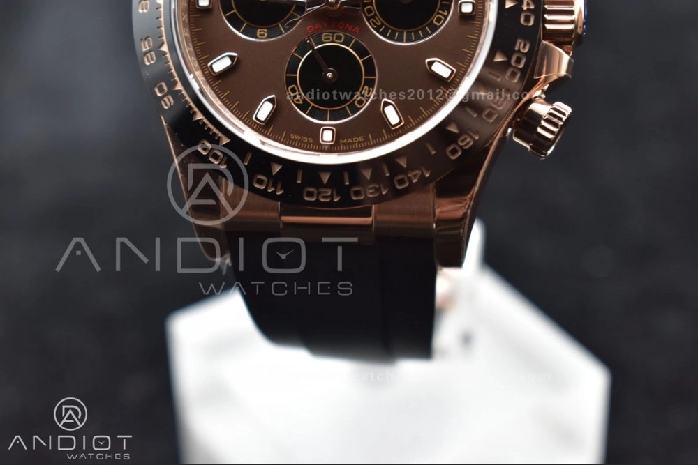 Daytona 116515 BTF 1:1 Best Edition Brown Dial on Oysterflex Rubber Strap SA4130