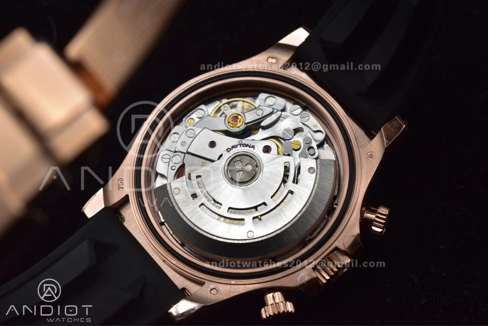 Daytona 116515 BTF 1:1 Best Edition RG Dial on Oysterflex Rubber Strap SA4130