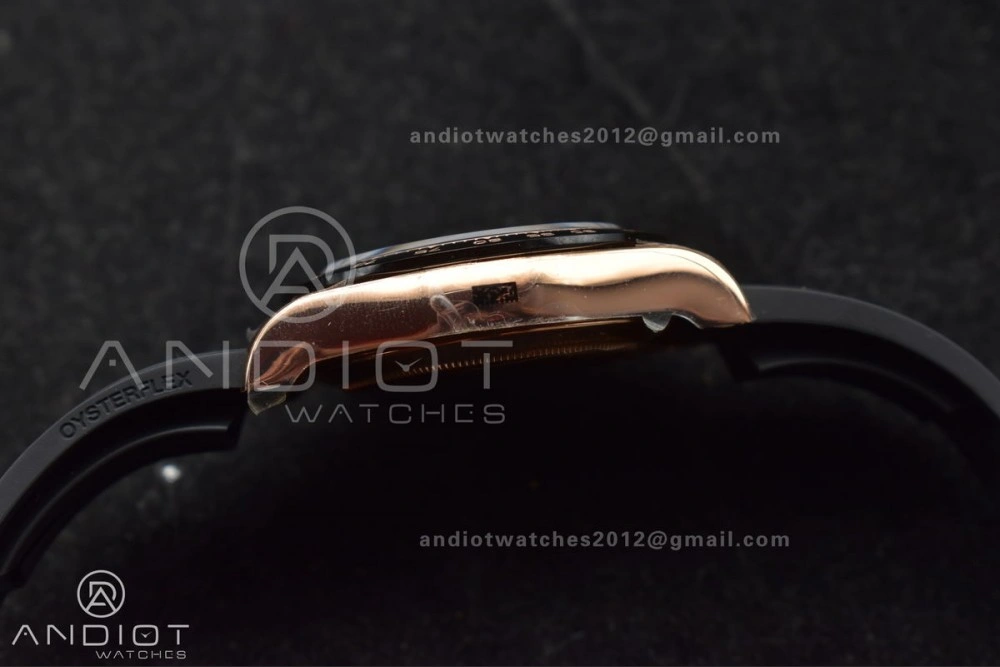 Daytona 116515 LN ZF 1:1 Best Edition Chocolate Black Dial on Oyster-flex Strap SH4130 (Gain Weight)