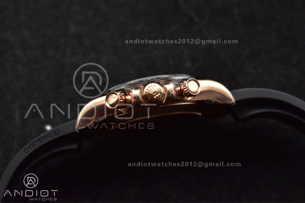 Daytona 116515 LN ZF 1:1 Best Edition Chocolate Black Dial on Oyster-flex Strap SH4130 (Gain Weight)