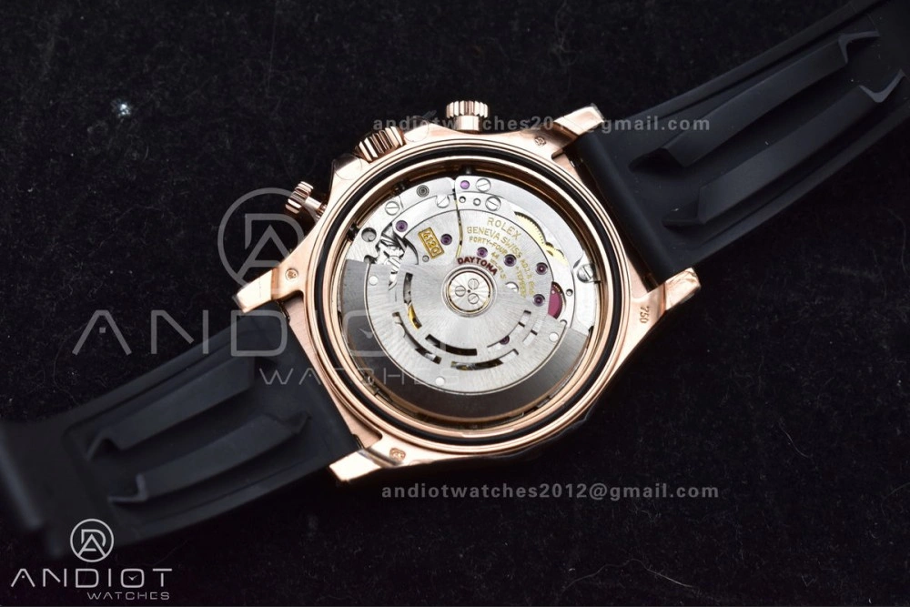 Daytona 116515 LN ZF 1:1 Best Edition Chocolate Black Dial on Oyster-flex Strap SH4130 (Gain Weight)