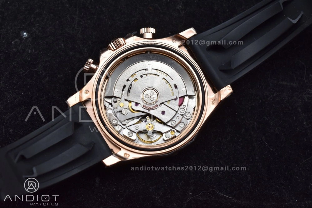 Daytona 116515 LN ZF 1:1 Best Edition Chocolate Black Dial on Oyster-flex Strap SH4130 (Gain Weight)