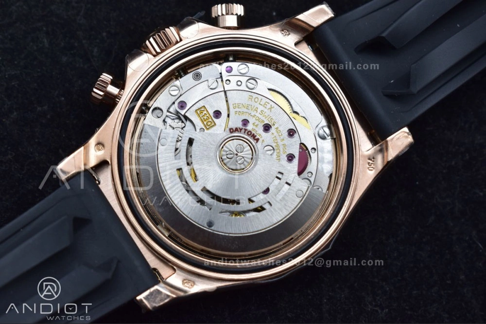 Daytona 116515 LN ZF 1:1 Best Edition Chocolate Black Dial on Oyster-flex Strap SH4130 (Gain Weight)