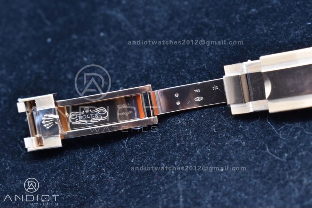 Daytona 116518 APSF 1:1 Best Edition Black RG Dial on Oysterflex Rubber Strap SH4130