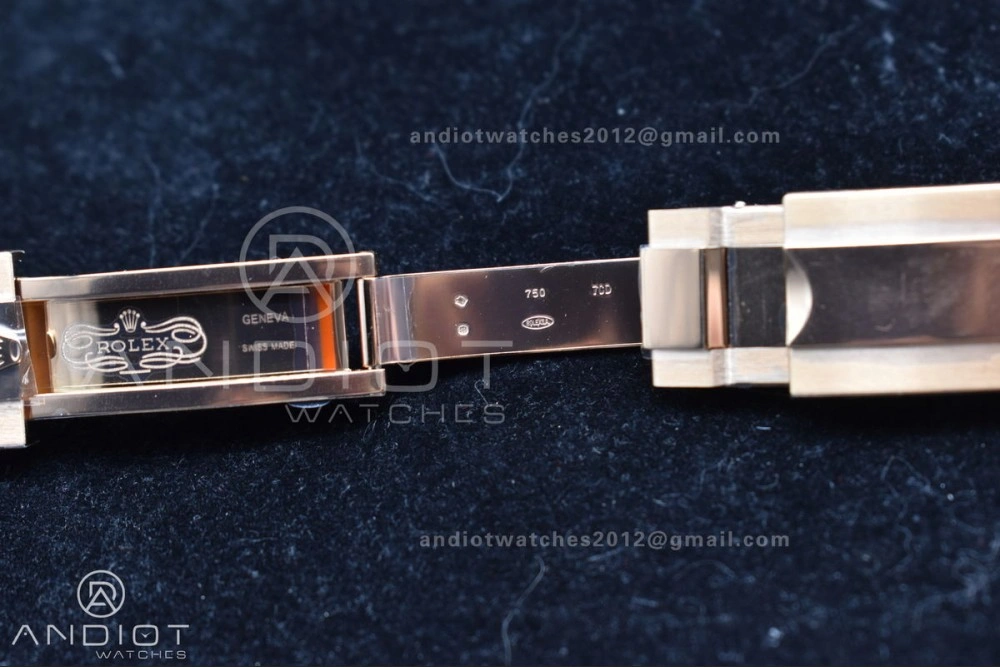 Daytona 116518 APSF 1:1 Best Edition Black RG Dial on Oysterflex Rubber Strap SH4130