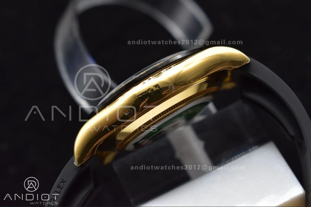 Daytona 116518 BTF 1:1 Best Edition Black Diamonds Dial On Oysterflex Rubber Strap SA4130 V2