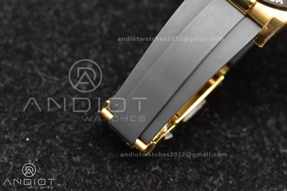 Daytona 116518 BTF 1:1 Best Edition Black Diamonds Dial On Oysterflex Rubber Strap SA4130 V2