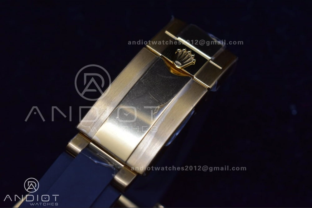 Daytona 116518 BTF 1:1 Best Edition Black Diamonds Dial On Oysterflex Rubber Strap SA4130 V2