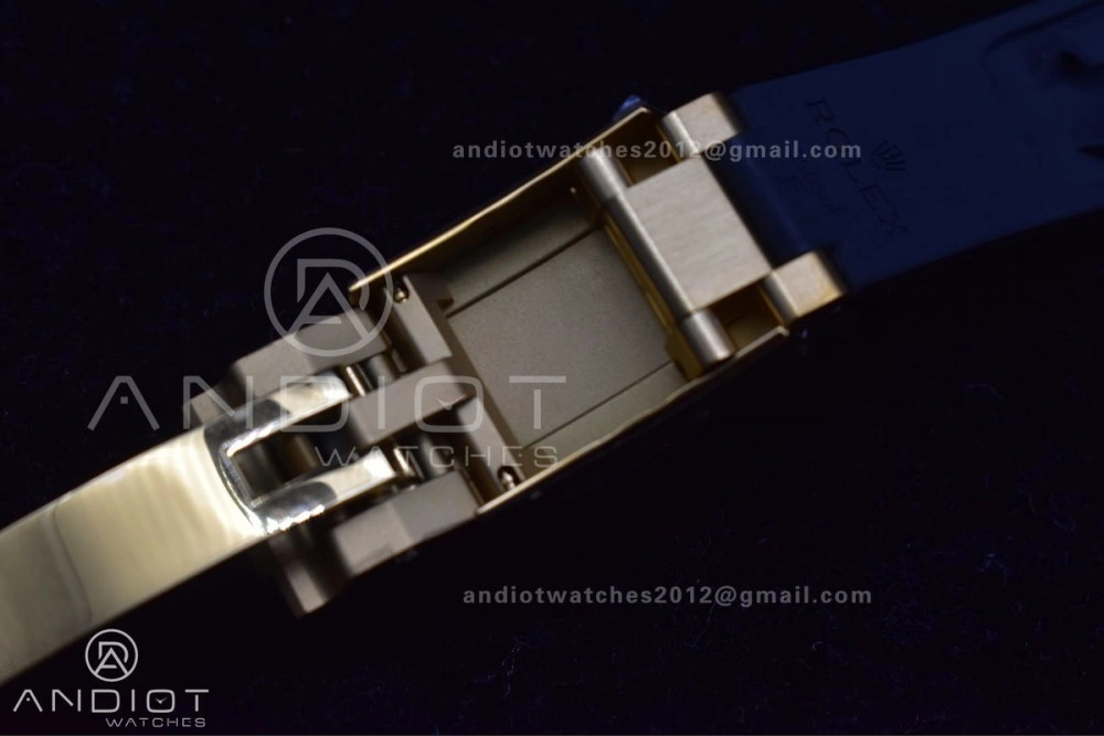 Daytona 116518 BTF 1:1 Best Edition Black Diamonds Dial On Oysterflex Rubber Strap SA4130 V2