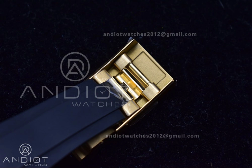 Daytona 116518 BTF 1:1 Best Edition Black Diamonds Dial On Oysterflex Rubber Strap SA4130 V2