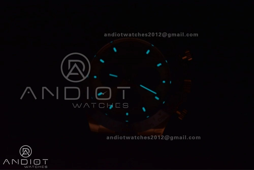 Daytona 116518 BTF 1:1 Best Edition Black Diamonds Dial On Oysterflex Rubber Strap SA4130 V2