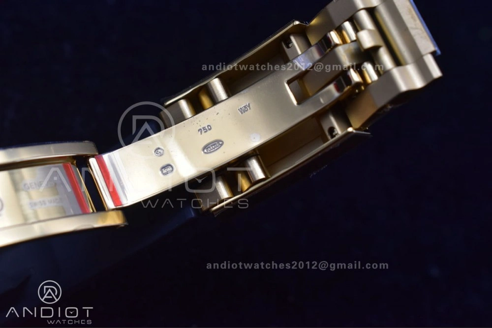 Daytona 116518 BTF 1:1 Best Edition YG Black Dial on Oysterflex Rubber Strap SA4130