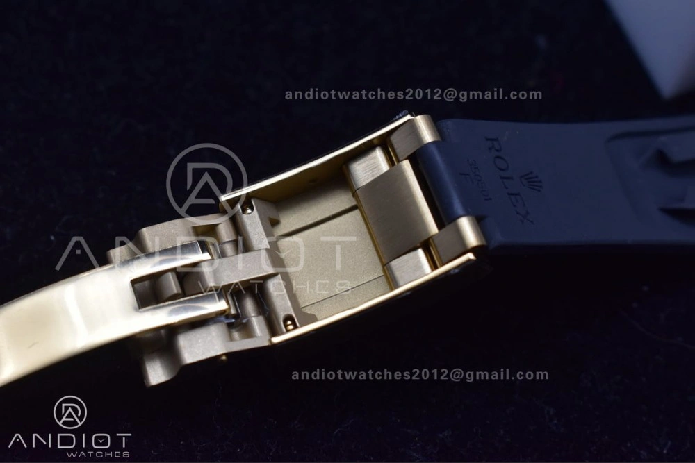 Daytona 116518 Clean 1:1 Best Edition Black Dial on Oysterflex Rubber Strap SA4130