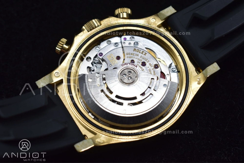 Daytona 116518 Clean 1:1 Best Edition Black Dial on Oysterflex Rubber Strap SA4130