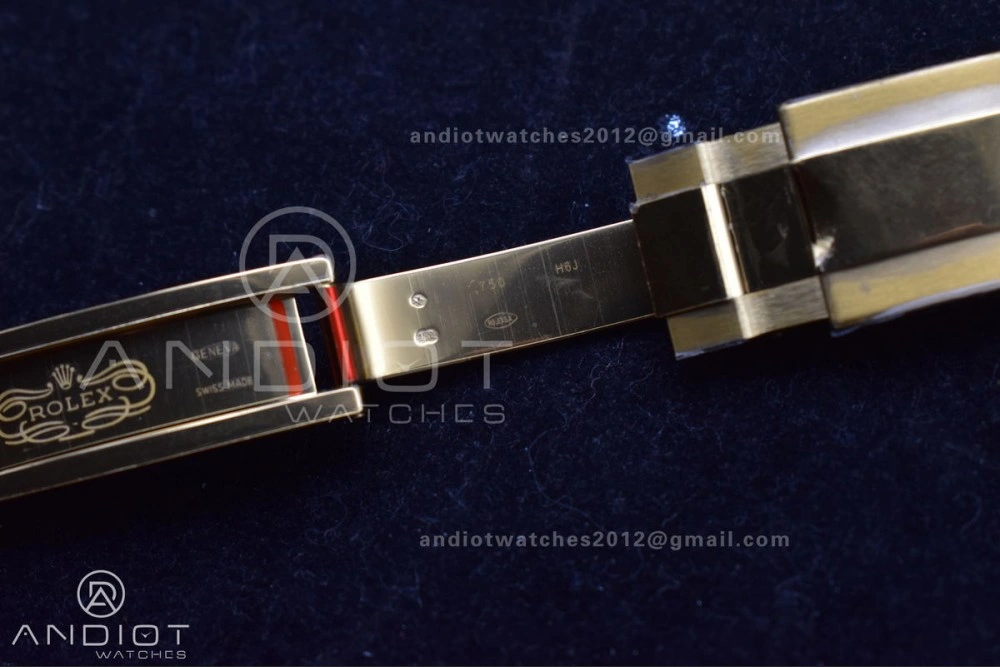 Daytona 116518 LN ZF 1:1 Best Edition YG Black Dial on Oyster-flex Strap SH4130 (Gain Weight)