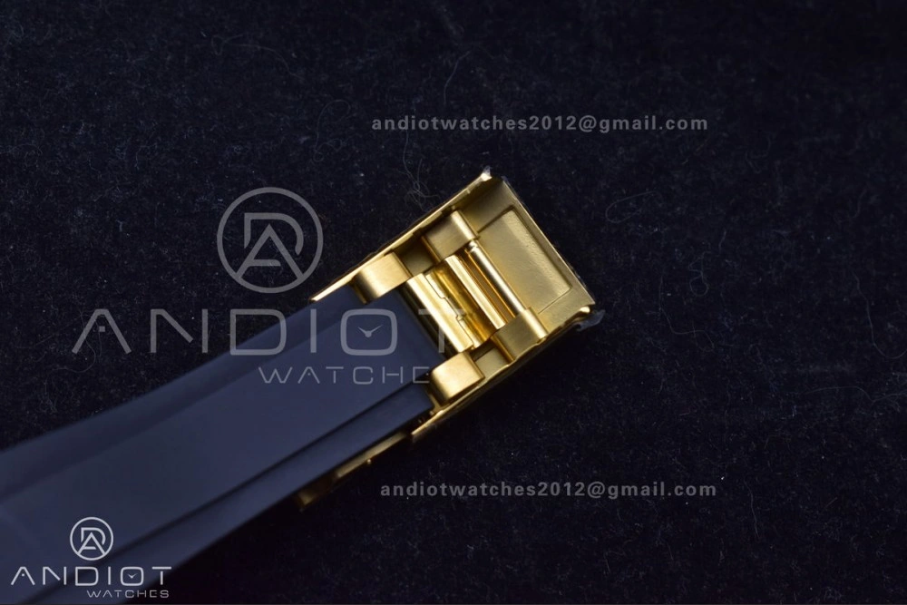 Daytona 116518 LN ZF 1:1 Best Edition YG Black Dial on Oyster-flex Strap SH4130 (Gain Weight)