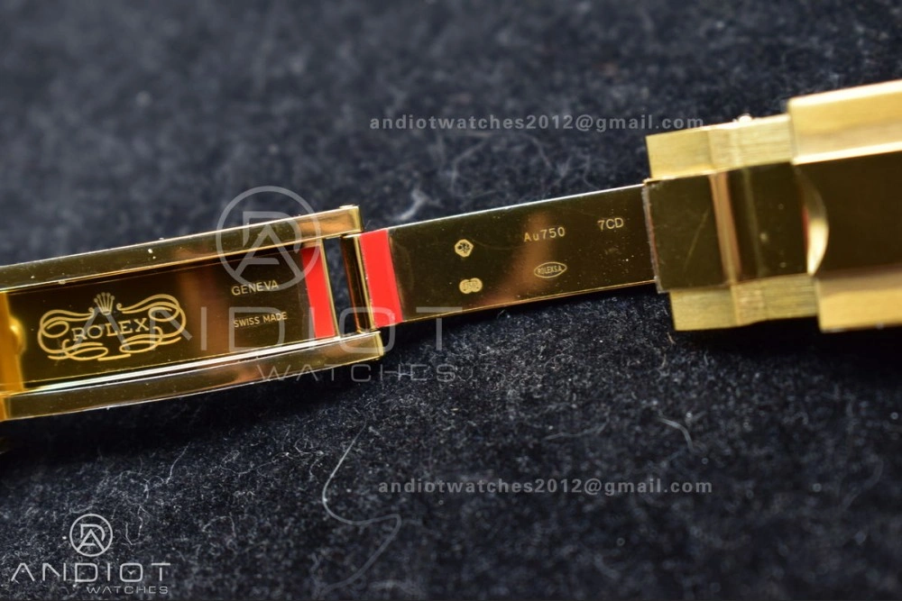 Daytona 116518 VSF 1:1 Best Edition 904L Steel YG Dial on Oyster flex Strap DD4130