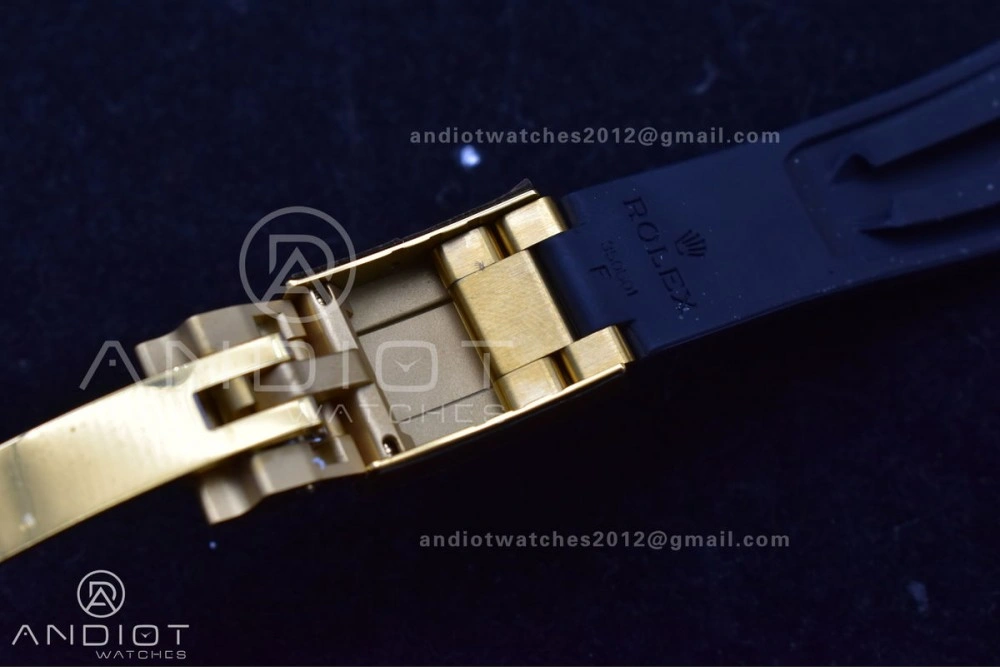 Daytona 116518 VSF 1:1 Best Edition 904L Steel YG Dial on Oyster flex Strap DD4130