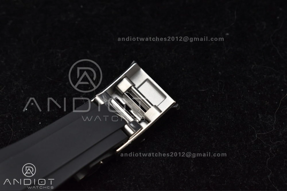 Daytona 116519 BTF 1:1 Best Edition Black Diamonds Dial on Oysterflex Rubber Strap SA4130