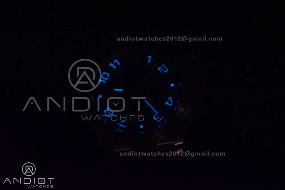 Daytona 116519 Clean 1:1 Best Edition 904L SS Case Gold Black Dial On Rubber Strap SA4130 V2