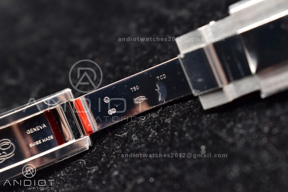 Daytona 116519 Clean 1:1 Best Edition 904L SS Case Silver Black Dial on Rubber Strap SA4130 V2