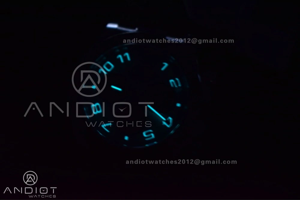 Daytona 116519 Clean 1:1 Best Edition 904L SS Case Silver Black Dial on Rubber Strap SA4130 V2