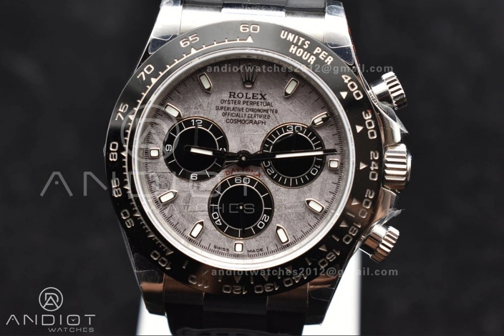 Daytona 116519 QF 1:1 Best Edition Gray Dial on Oysterflex Rubber Strap SA4130