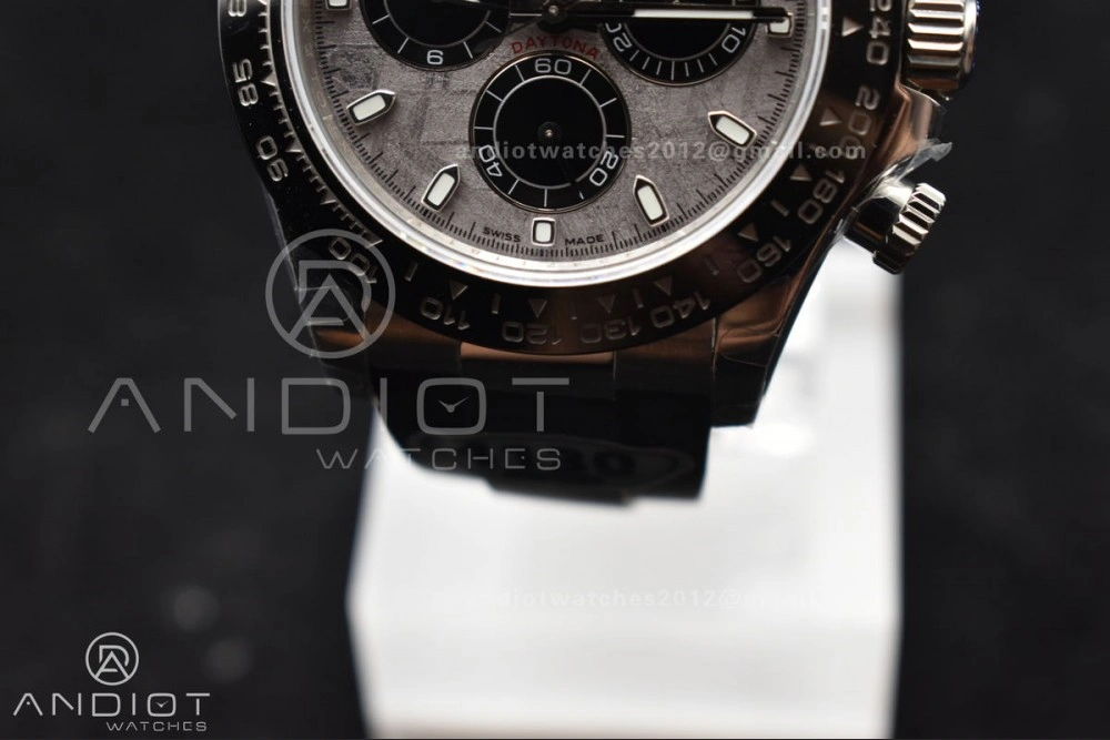 Daytona 116519 QF 1:1 Best Edition Gray Dial on Oysterflex Rubber Strap SA4130