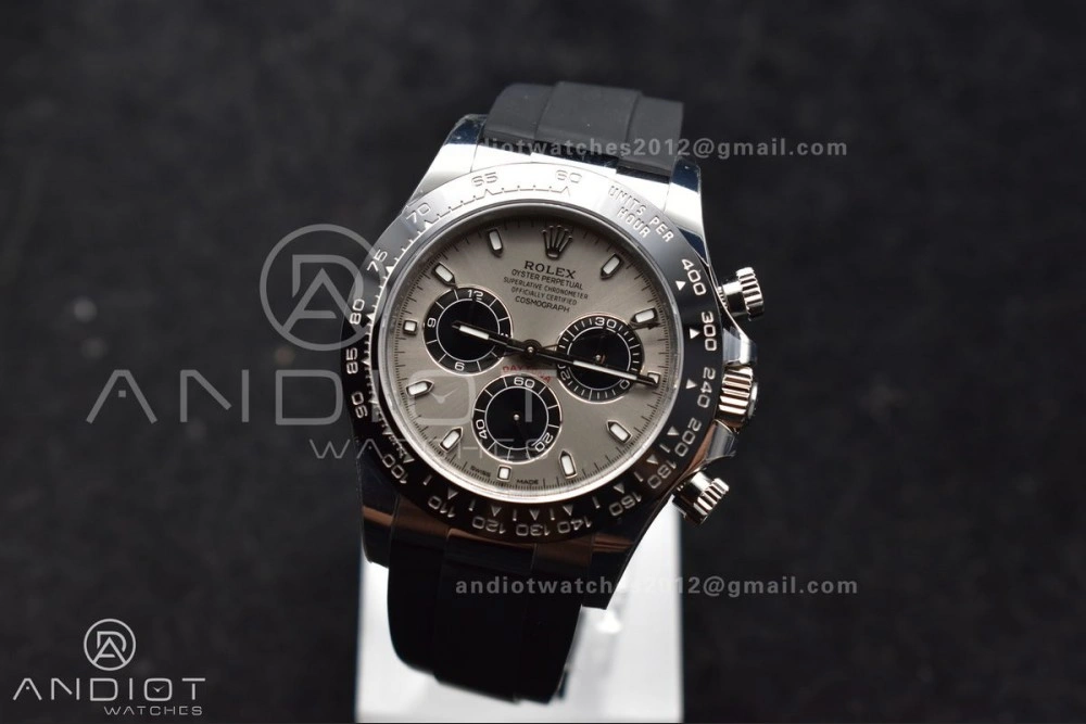 Daytona 116519 VSF 1:1 Best Edition 904L Steel Gray Dial on Oyster flex Strap DD4130