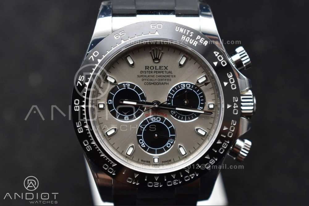 Daytona 116519 VSF 1:1 Best Edition 904L Steel Gray Dial on Oyster flex Strap DD4130