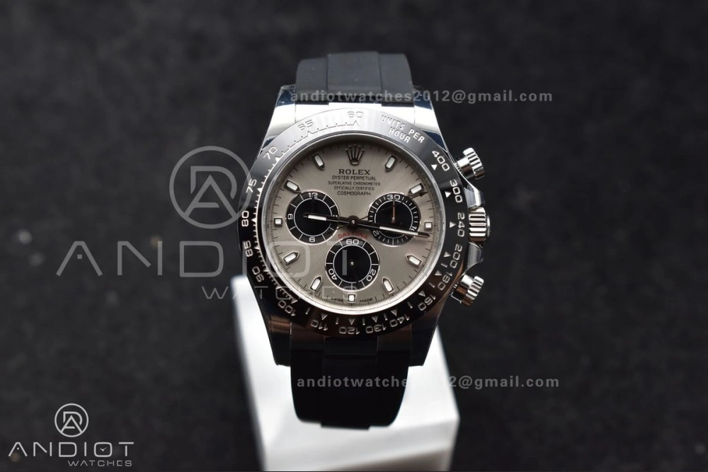 Daytona 116519 VSF 1:1 Best Edition 904L Steel Gray Dial on Oyster flex Strap DD4130