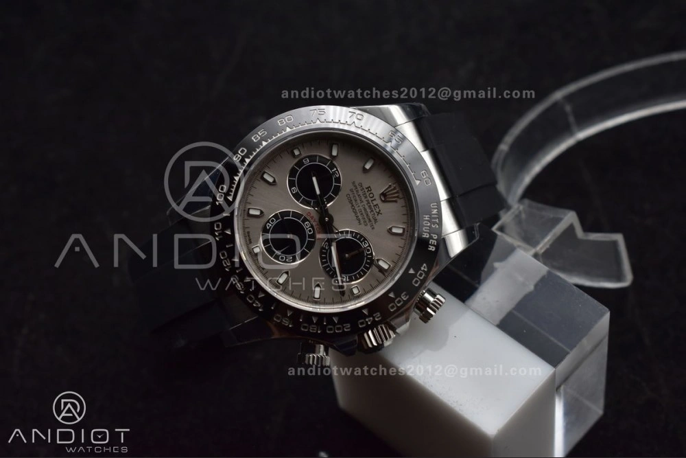 Daytona 116519 VSF 1:1 Best Edition 904L Steel Gray Dial on Oyster flex Strap DD4130