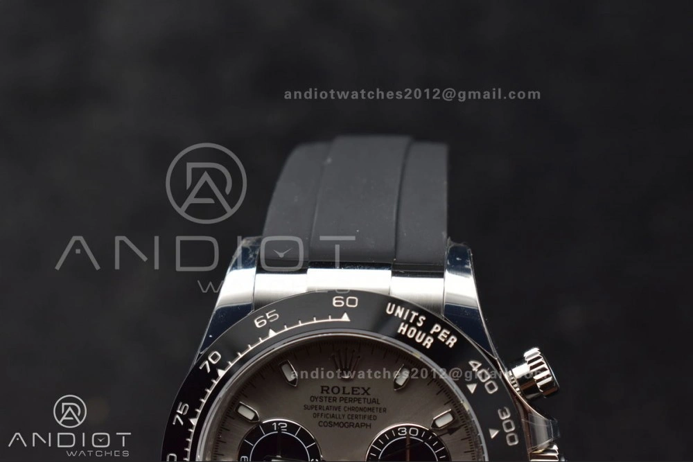 Daytona 116519 VSF 1:1 Best Edition 904L Steel Gray Dial on Oyster flex Strap DD4130