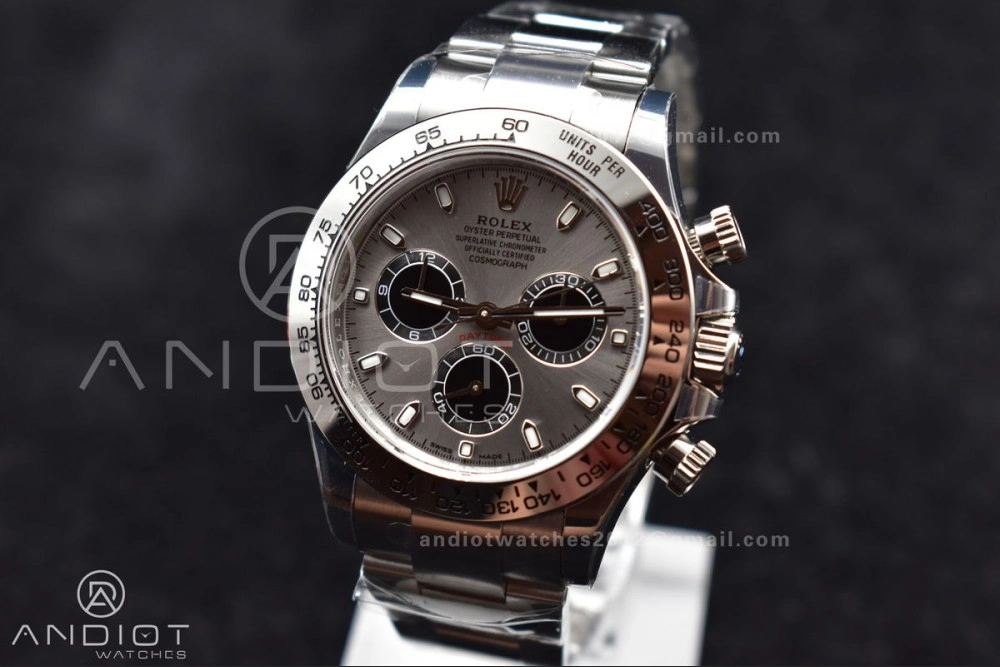 Daytona 116520 BTF 1:1 Best Edition 904L SS Case And Bracelet Grey Dial SA4130