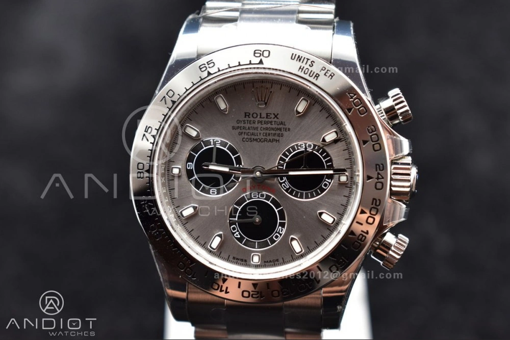 Daytona 116520 BTF 1:1 Best Edition 904L SS Case And Bracelet Grey Dial SA4130