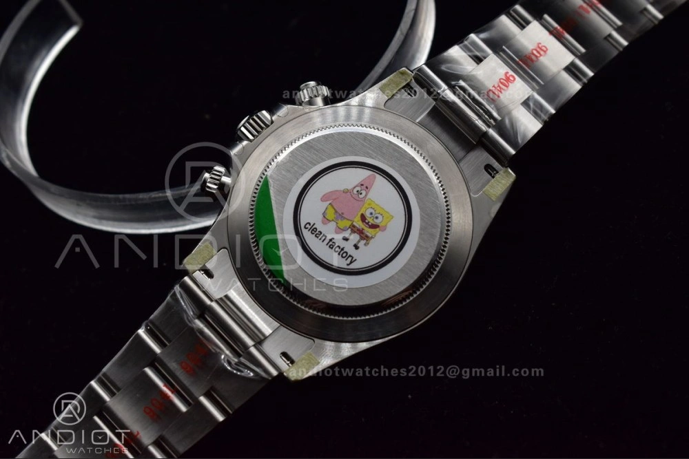 Daytona 116520 Clean 1:1 Best Edition 904L SS Case and Bracelet Black Dial SA4130 V2