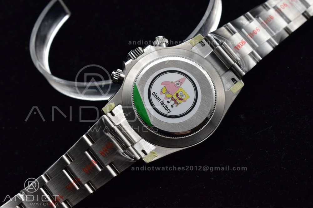 Daytona 116520 Clean 1:1 Best Edition 904L SS Case and Bracelet White Dial SA4130 V2