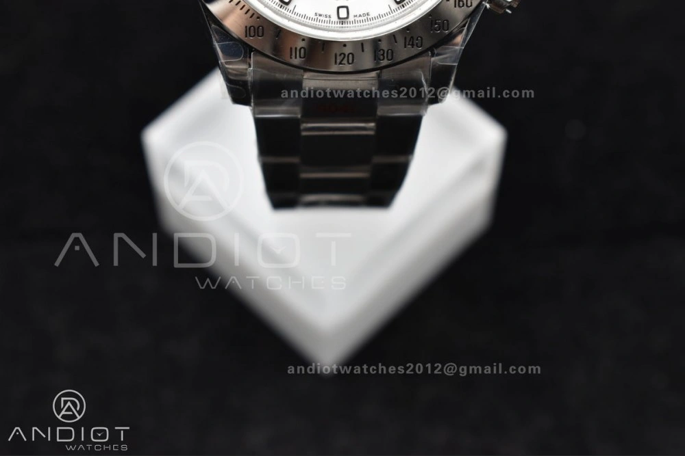 Daytona 116520 QF 1:1 Best Edition White Dial on SS Bracelet SA4130 V2