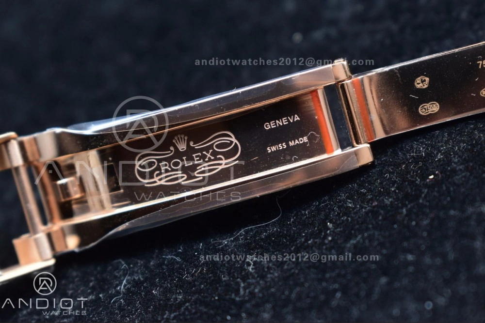 Daytona 116595RBOW RG Rainbow Crystal TWF Best Edition Black Dial on YG Bracelet A7750