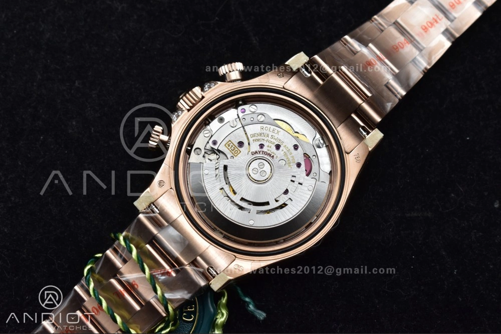 Daytona 116595RBOW Rainbow ZF 1:1 Best Edition Black Diamonds Dial on RG Bracelet SH4130