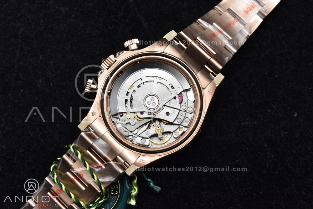 Daytona 116595RBOW Rainbow ZF 1:1 Best Edition Black Diamonds Dial on RG Bracelet SH4130