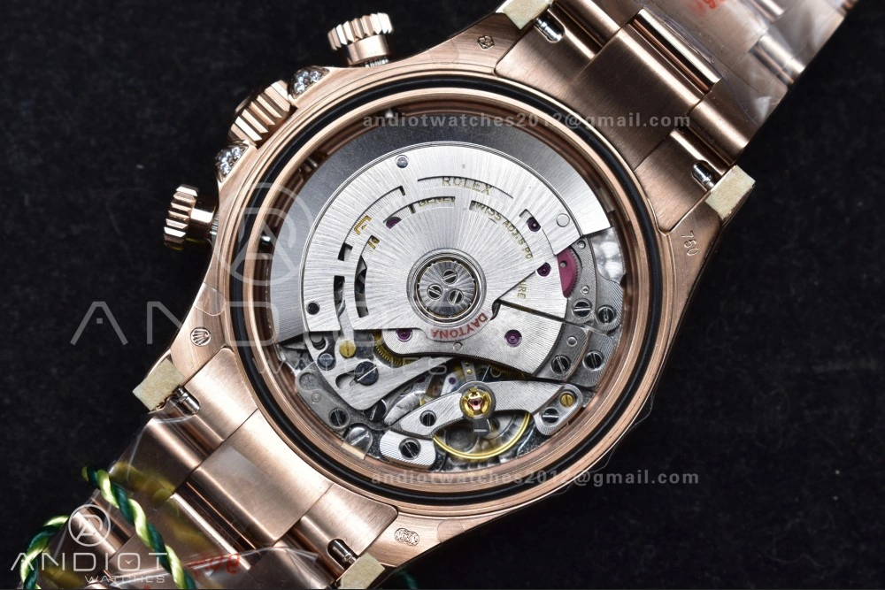 Daytona 116595RBOW Rainbow ZF 1:1 Best Edition Black Diamonds Dial on RG Bracelet SH4130